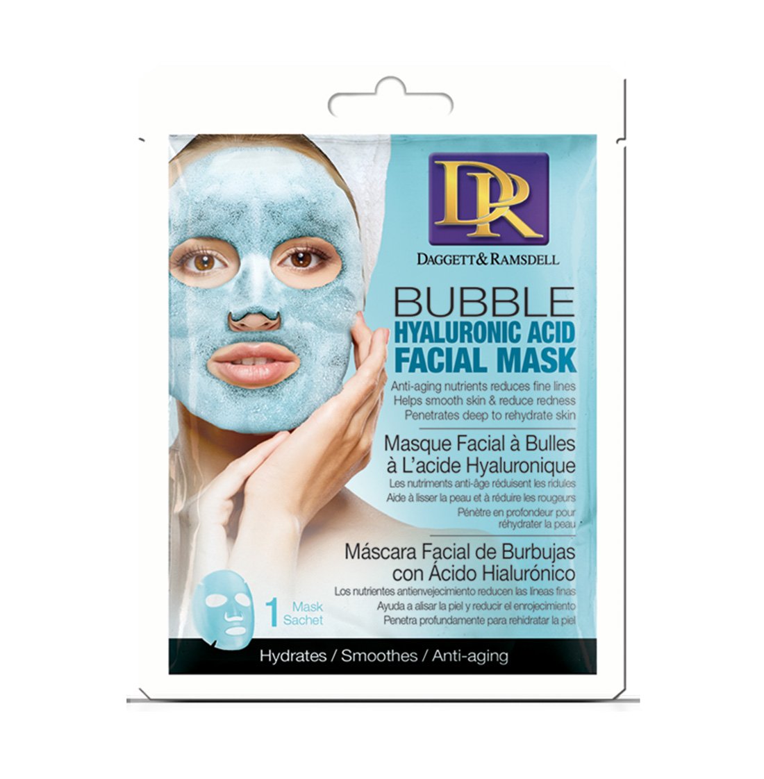 D&R bubble habzo hiarulonsav arcmaszk - 1 db