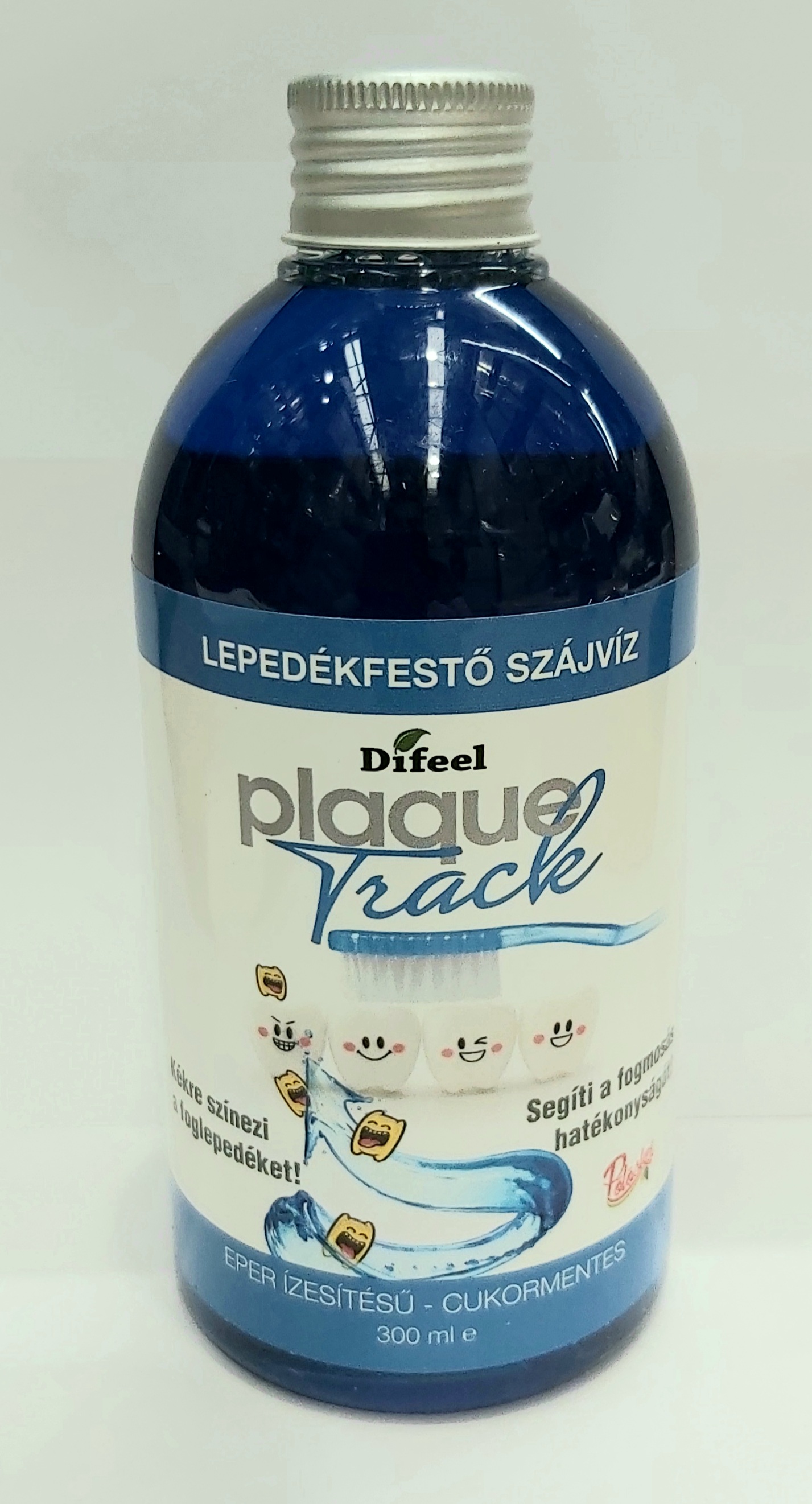 Natures Spirit Eper ízesítésű lepedékfestő szájvíz