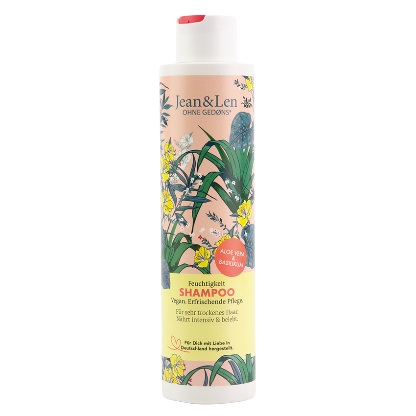 Jean & Len Philo sampon hidratáló aloe vera bazsalikom - 300 ml