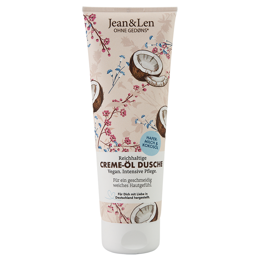 Jean & Len tusfürdő zabtej & kókuszolaj - 250 ml