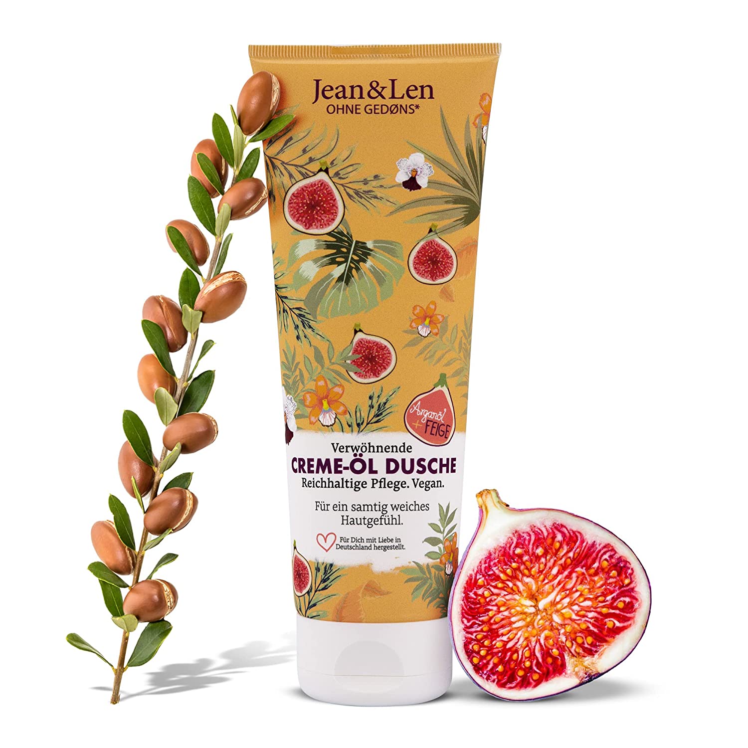Jean & Len tusfürdő argánolaj & füge - 250 ml