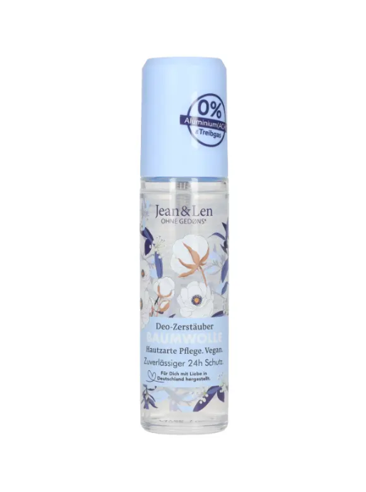 Jean&Len pumpás deo spray, gyapotvirág - 75 ml