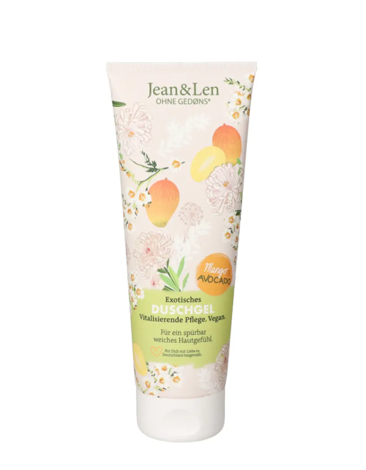 Jean & Len tusfürdő, mangó és avokádó illattal - 250 ml
