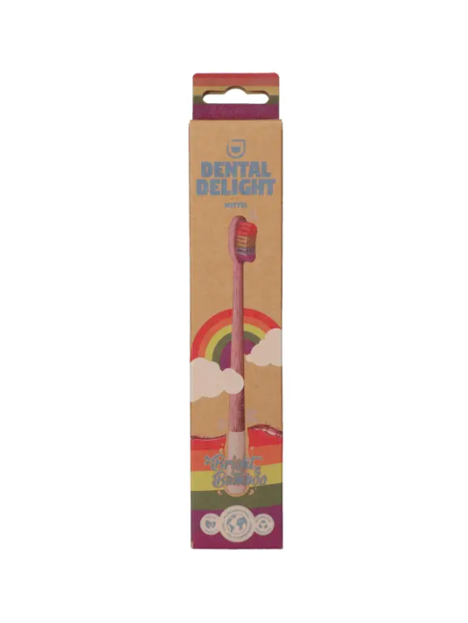 Dental Delight bambusz bright fogkefe medium