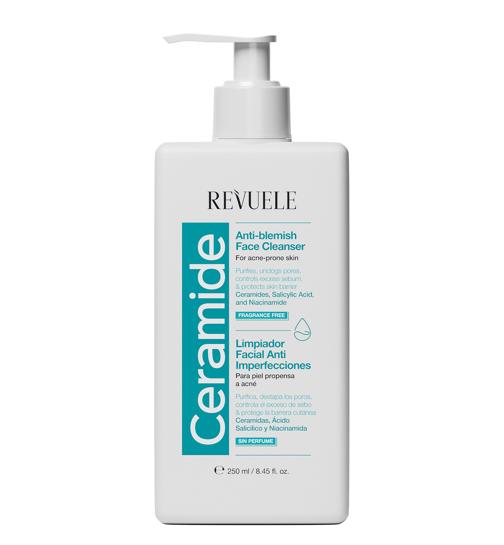 Revuele Ceramide hidratáló arclemosó