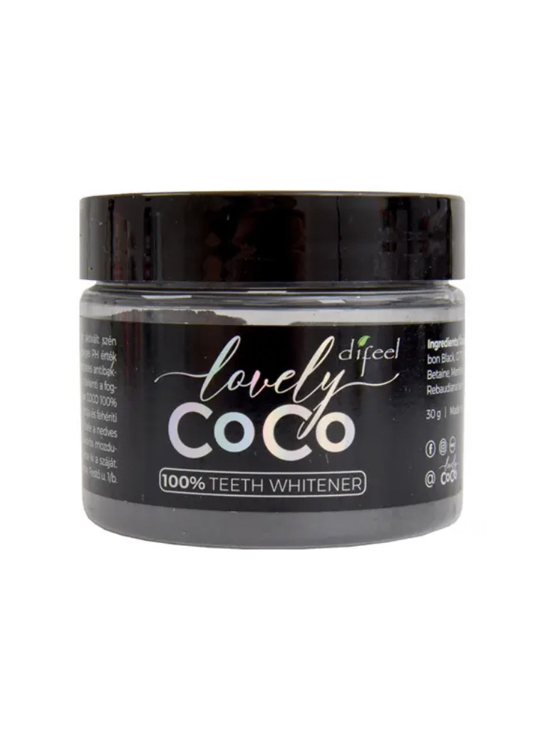 Lovely Coco aktivált szén fogfehérítő por