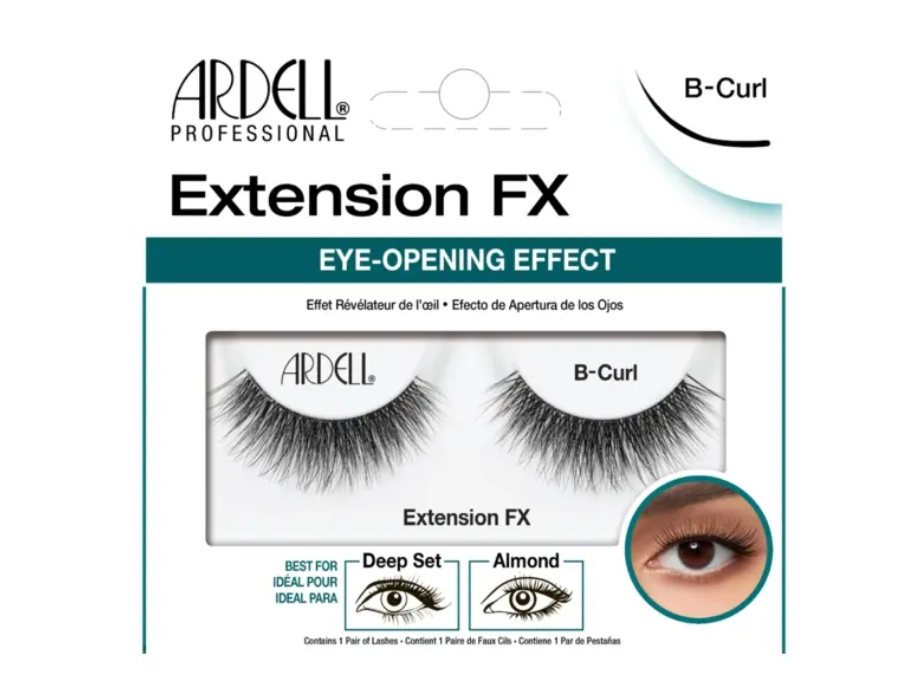 Ardell - 3D Extension FX műszempilla, B-Curl