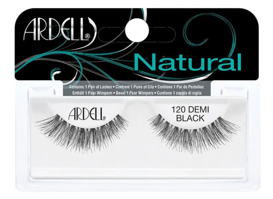Ardell Natural Lashes műszempilla, Demi Black /120
