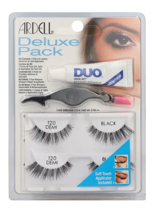 Ardell Deluxe Pack műszempilla csomag 2 pár /120