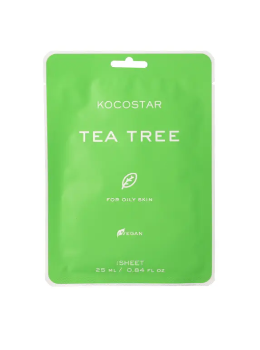 Kocostar fátyolmaszk teafa